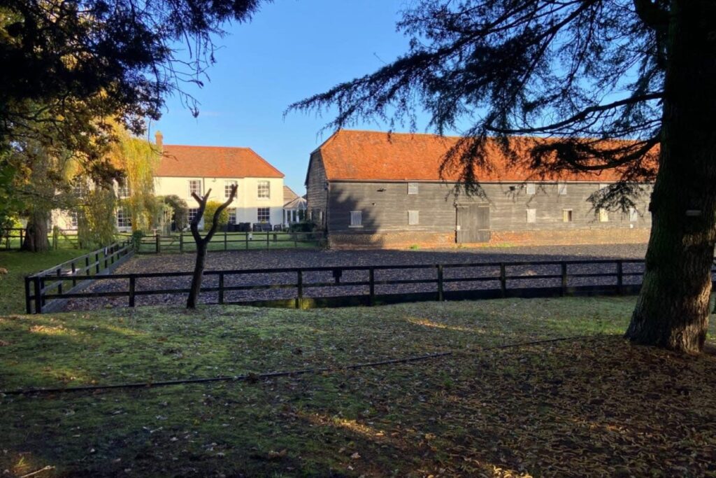 two barns at a Beautiful Country House