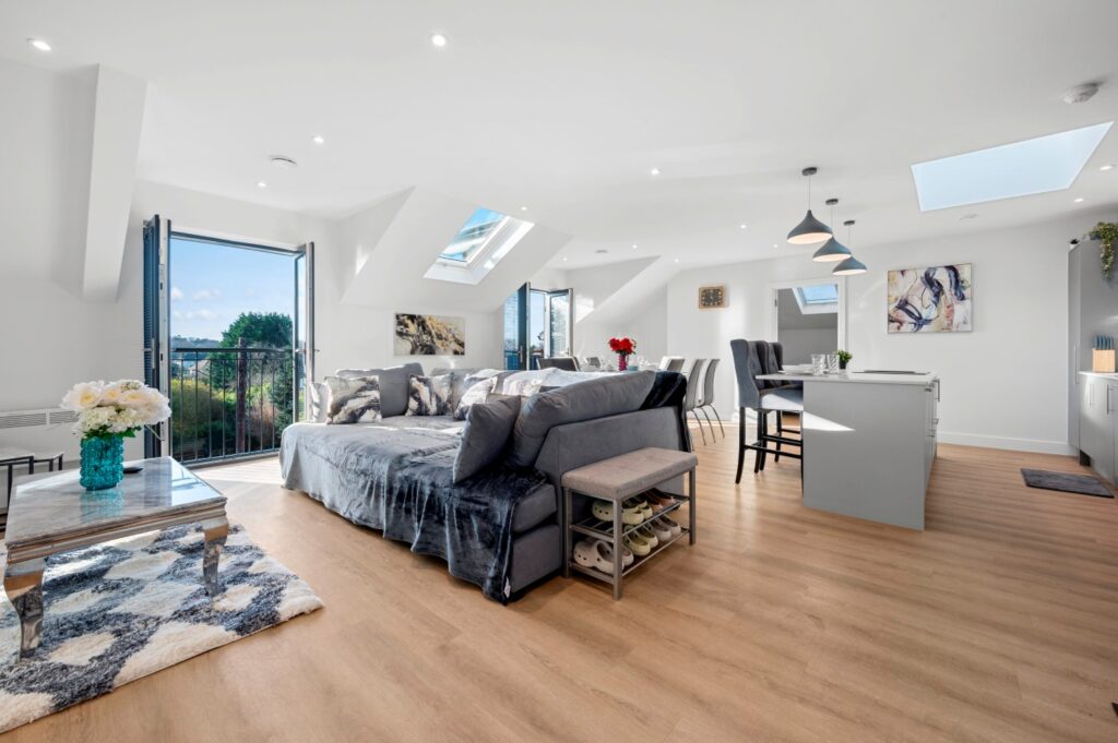 Penthouse with beautiful aesthetic views