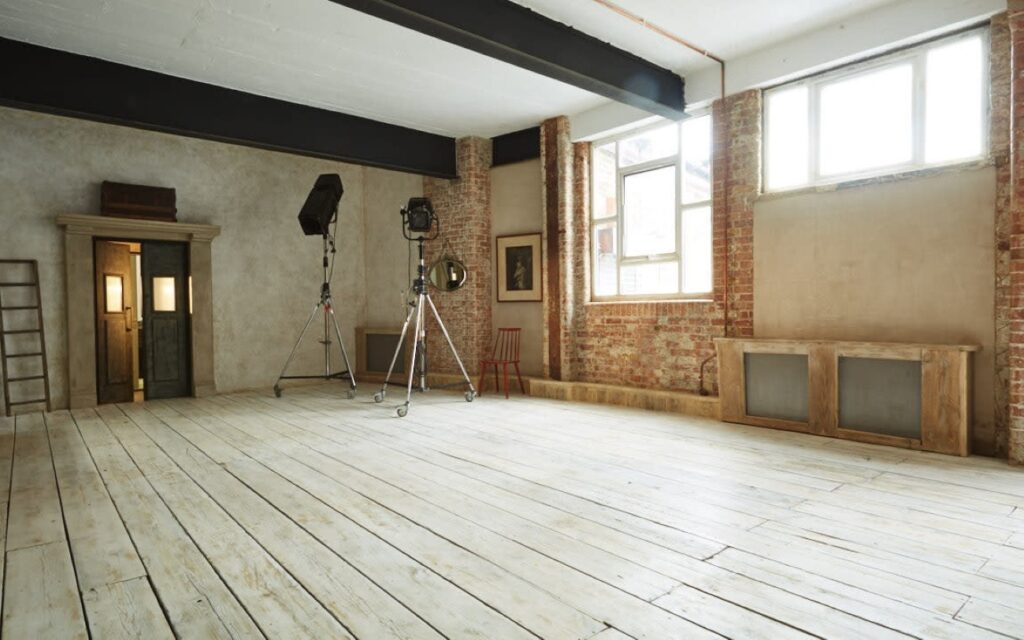 Rustic Event Location In Industrial Warehouse