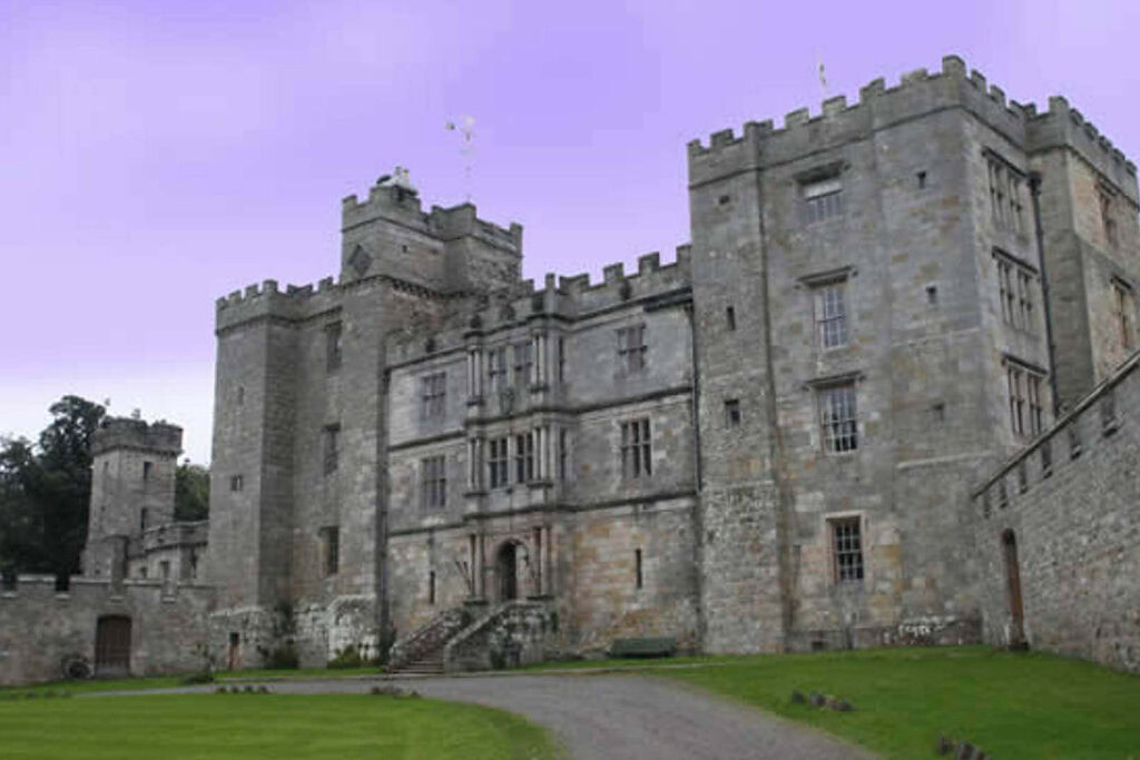 Chillingham Castle in Northumberland, a medieval fortress with self-catering apartments