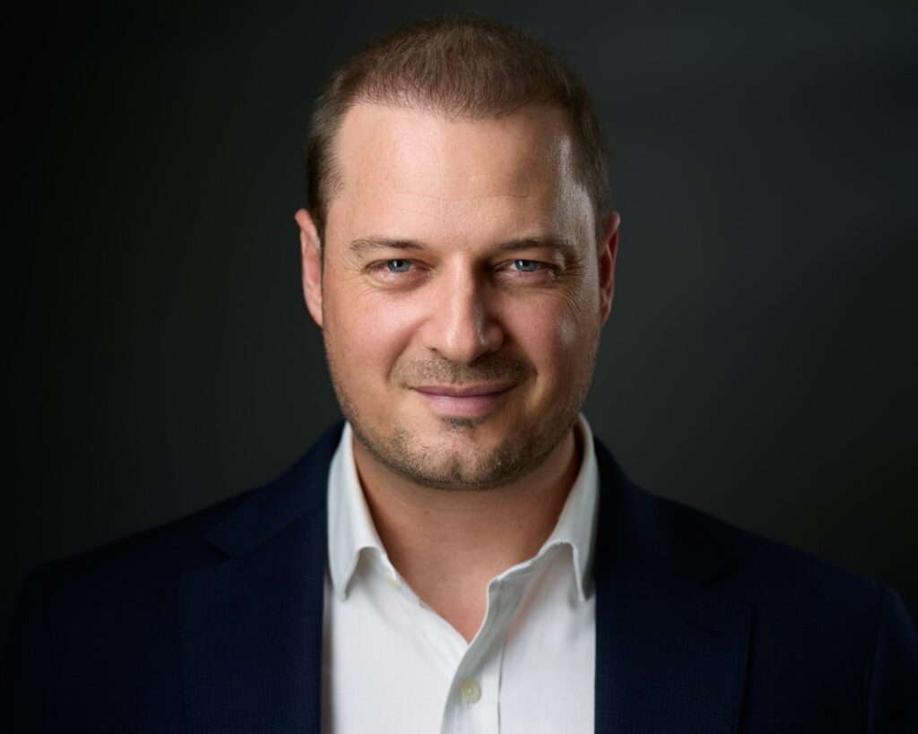 Corporate headshot of an engineer by Craig Greenslade of The Headshot Pro