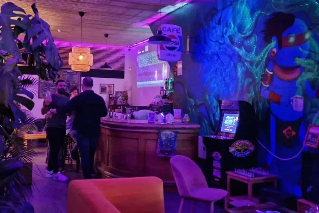 Zombie Bar and The Upside Down