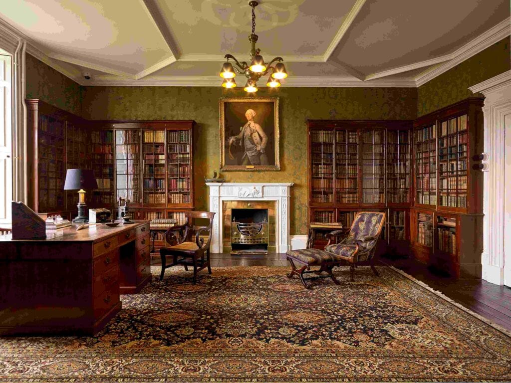 traditional mansion drawing room in Birmingham