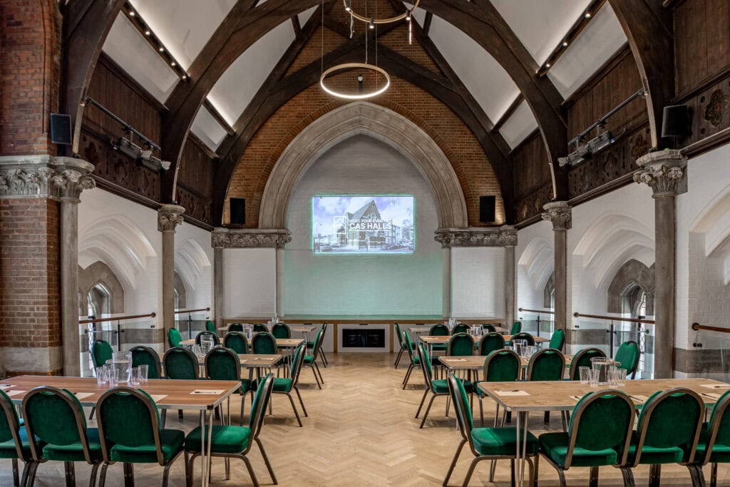 period hall event space in London