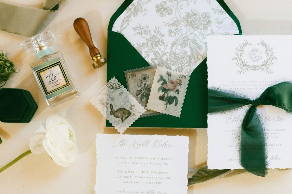 regency style invitations