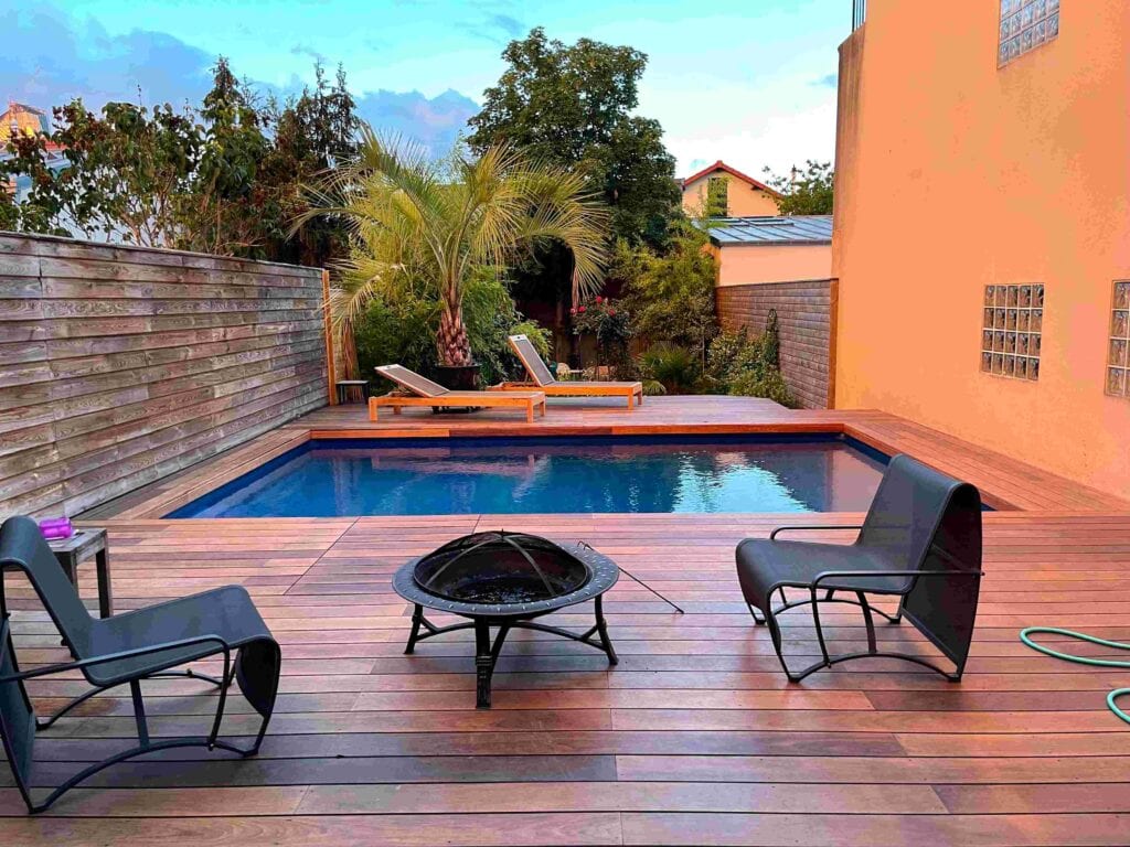 spanish style pool in UK
